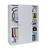 Geräteschrank Typ 6, Stahlblech-Schiebetüren