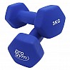 PROGYM Neopren Fausthantel Satz 33 kg