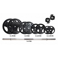 Langhantel-Set XL 44,5 kg 30 mm