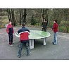 Runder Tischtennistisch