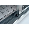 Gitterregalwagen aus Aluminium