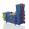 Kunststoff Trolley, ohne Deckel, 184x111x69 cm