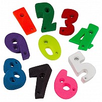 Kinderklettergriffe Zahlen