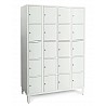 Fächerschrank, mit Füßen, 4 Abteile, 20 Fächer