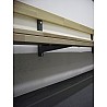 Garderobenbank Typ G Wandmontage mit Rückenlehne