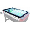 Outdoor-Tischkicker Storm F-2 Glasabdeckung