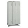 Garderobenschrank mit Füßen, 3 Abteile