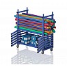 Mobiler Kunsstoffbehälter 135x57x150 cm