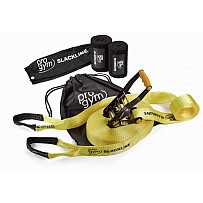 Pro Gym Slackline 25 m Set – inkl. Ratsche & Baumschoner
