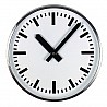 Wanduhr rund mit Metallgehäuse