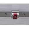Stopper mit Rastknopf für Aluminium T-Schienensystem