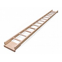 Leiter mit Einhängeleisten