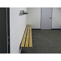 BENZ Garderobensitzbank Typ E Wandmontage