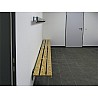 BENZ Garderobensitzbank Typ E Wandmontage