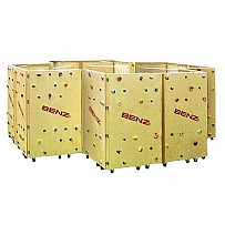 Fahrbare Kletterwand Roll and Boulder