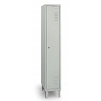 Garderobenschrank, mit Füßen, 1 Abteil