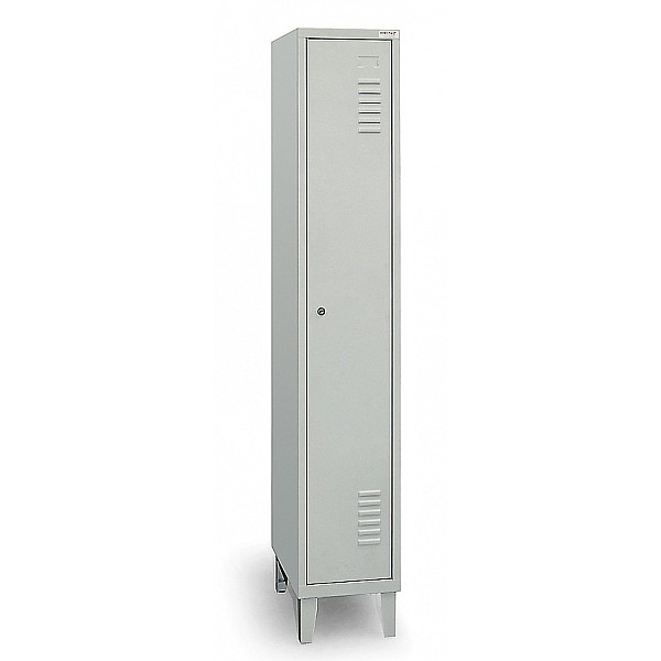 Garderobenschrank, mit Füßen, 1 Abteil