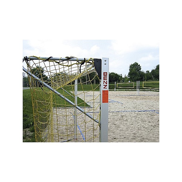Beachhandball Tornetz, PP, 4 mm, MW 10 cm, gelb (Stück)