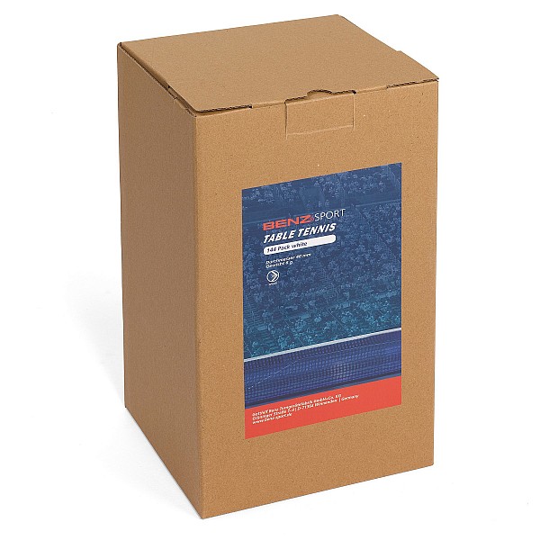 BENZ Team Tischtennisbälle (144 Stück)