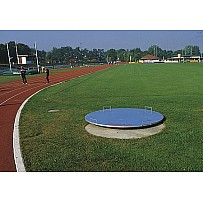 Regenabdeckung für Kugel- und Diskuswurfkreis