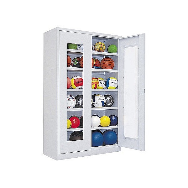 Geräteschrank Typ 3, Acrylglas-Flügeltüren