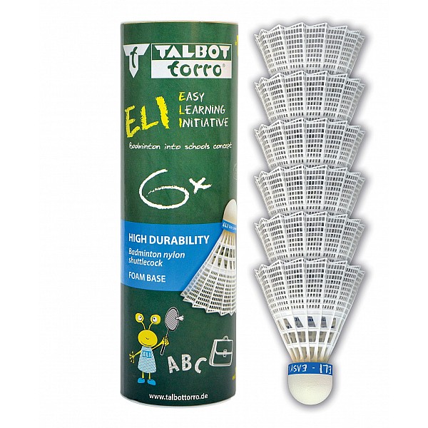 ELI Badmintonbälle 6er Dose