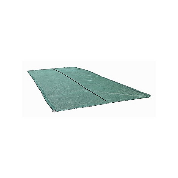 Sandgrubenabdeckung mit Beschwerungskette