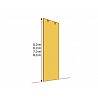 Kletterwand-Modul MTM-01   2,5 x 7 m, 90 Klettergriffe