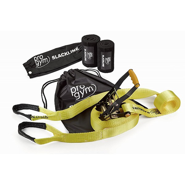 PROGYM Slackline Set – Indoor & Outdoor