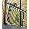 Handballtornetz für elektrisch hochziehbare Tore, PP, 4 mm, MW 10 cm, grün
