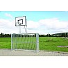Alu-Superbolztor mit Basketballbrett-Aufsatz, 3 x 2 m