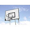 Alu-Superbolztor mit Basketballbrett-Aufsatz, 3 x 2 m