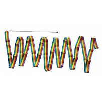 Gymnastikband Regenbogenfarben 5m