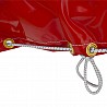 Sprungtisch PVC-Schutzhaube / Überzug rot