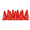 Markierungskegel 10er Set 0-9