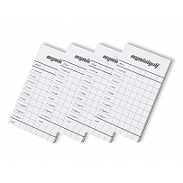 Minigolf Punkteblock.