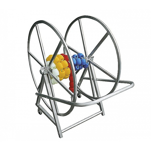 Alu-Schwimmleinen-Haspelwagen