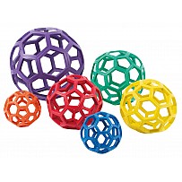 Gummi-Rubberflex Greifball, 6er Satz, Ø 12  cm