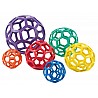 Gummi-Rubberflex Greifball, 6er Satz, Ø 12  cm