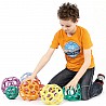 Gummi-Rubberflex Greifball, 6er Satz, Ø 12  cm