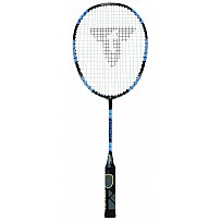 Badminton-Racket Junior, schwarz/blau