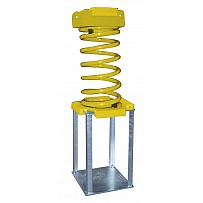 Eingrabeblech für Federwippen