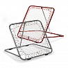 Tchoukball Rahmen120 x 120 cm, rot