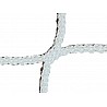 Knotenloses Fußball-Tornetz Tortiefe 80/150 cm