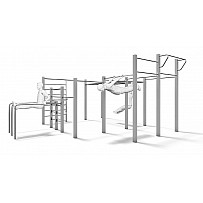 Sportanlage kompakt Calisthenics Station Allround