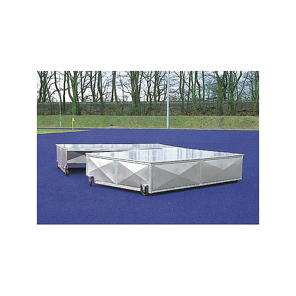 Fahrbare Abdeckung für Hochsprung- und Stabhochsprungmatten