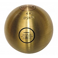 Stoßkugel aus Messing