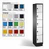 EVOLO Fächerschrank mit 5 Fächern