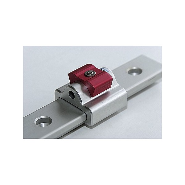 Stopper With Locking Knob For Aluminum T Rail System