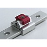 Stopper With Locking Knob For Aluminum T Rail System